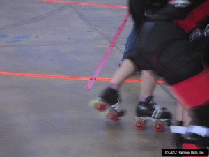 picture of skates for roller derby tape.com